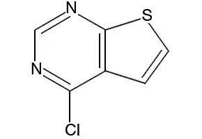 4-Chlorothieno[2,3-d]pyrimidine structure, CAS 14080-59-2