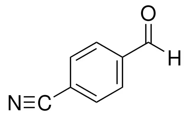 4-Cyanobenzaldehyde structure, CAS 105-07-7