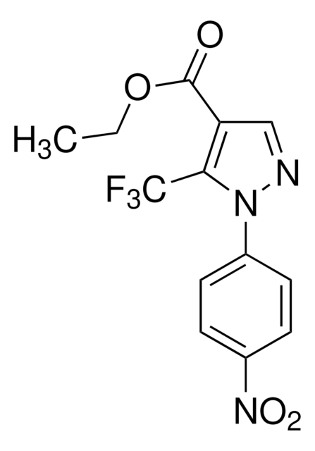 1-(4-Nitrophenyl)-5-(trifluoromethyl)pyrazole-4-carbonyl chloride structure, CAS 175137-36-7