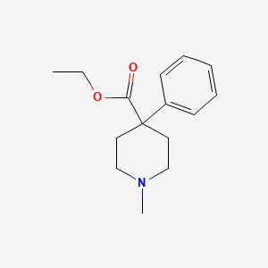 Mepridine structure, CAS 57-42-1
