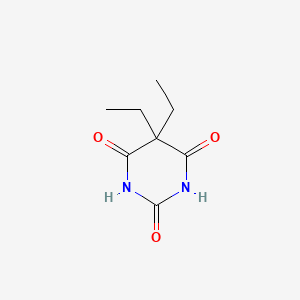 Barbital structure, CAS 57-44-3
