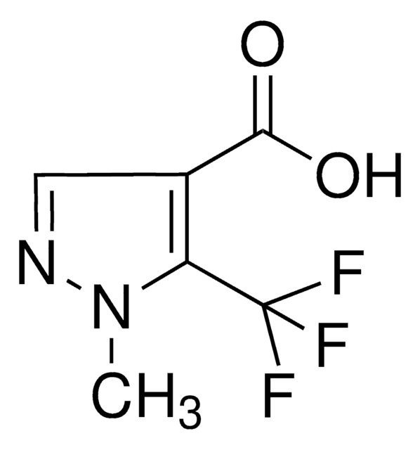 1-(4-Nitrophenyl)-5-(trifluoromethyl)pyrazole-4-carboxylic acid structure, CAS 142818-03-9