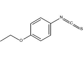 4-Ethoxyphenyl isothiocyanate structure, CAS 3460-49-9