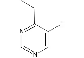 4-Ethyl-5-fluoropyrimidine structure, CAS 137234-88-9