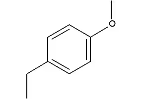 4-Ethylanisole structure, CAS 1515-95-3