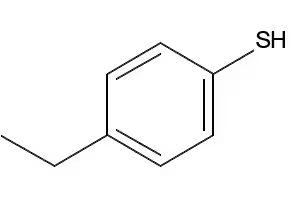 4-Ethylbenzenethiol structure, CAS 4946-13-8
