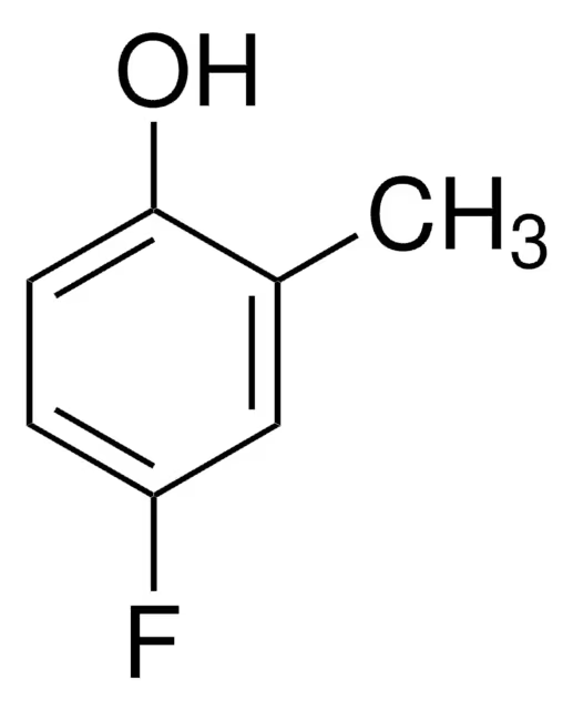 4-Fluoro-2-methylphenol structure, CAS 452-72-2