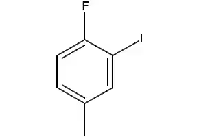 4-Fluoro-3-iodotoluene structure, CAS 452-82-4