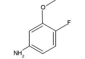 4-Fluoro-3-methoxyaniline structure, CAS 64465-53-8