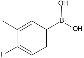 4-Fluoro-3-methylphenylboronic acid structure, CAS 139911-27-6