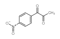 1-(4-Nitrophenyl)propane-1,2-dione structure, CAS 6159-25-7