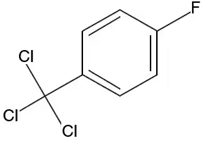 4-Fluorobenzotrichloride structure, CAS 402-42-6
