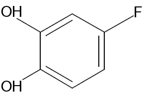 4-Fluorocatechol structure, CAS 367-32-8