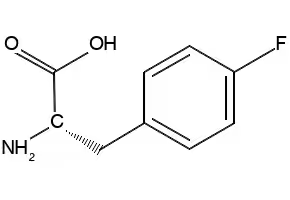4-Fluoro-L-phenylalanine structure, CAS 1132-68-9