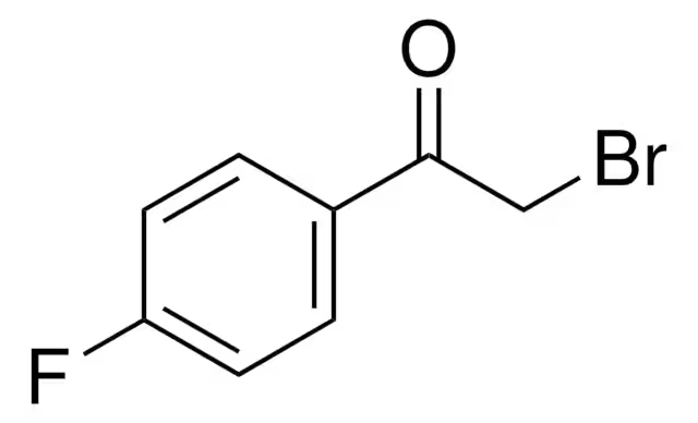 4-Fluorophenacyl bromide structure, CAS 403-29-2