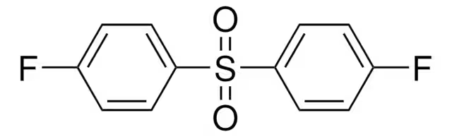 4-Fluorophenyl sulphone structure, CAS 383-29-9