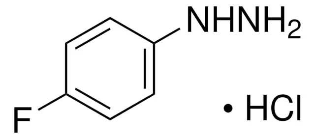 4-Fluorophenylhydrazine hydrochloride structure, CAS 823-85-8