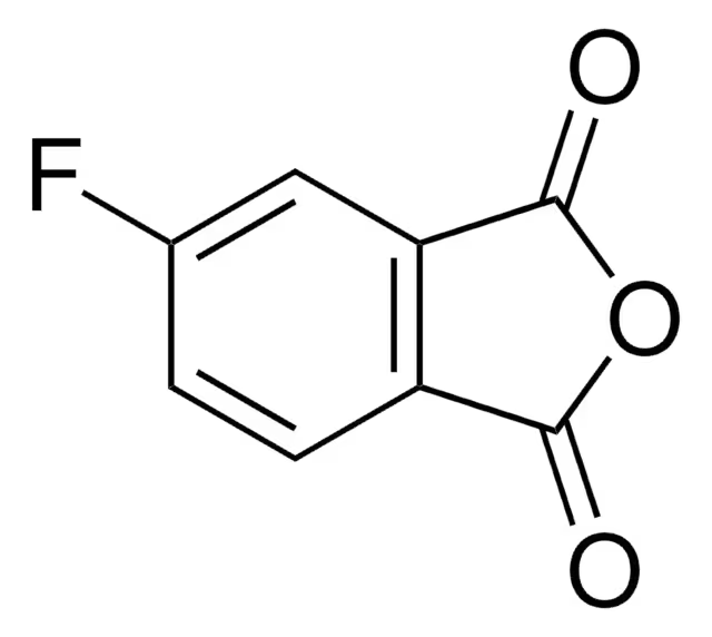 4-Fluorophthalic anhydride structure, CAS 319-03-9