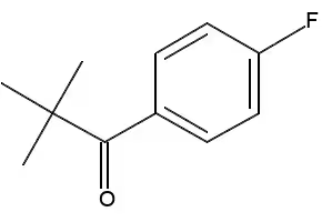 4'-Fluoropropiophenone structure, CAS 456-03-1