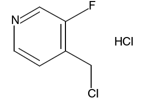 4-Fluoropyridine hydrochloride structure, CAS 39160-31-1