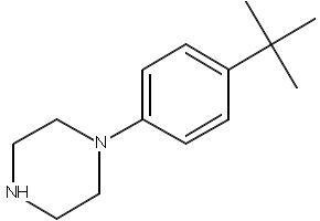 1-(4-tert-Butylbenzyl)piperazine structure, CAS 956-61-6