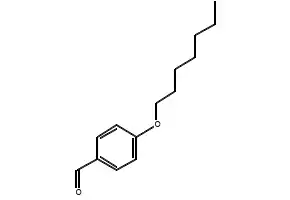 4-Heptyloxybenzaldehyde structure, CAS 27893-41-0