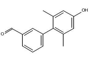 4'-Hydroxy biphenyl-2-carbaldehyde structure, CAS 400747-55-9
