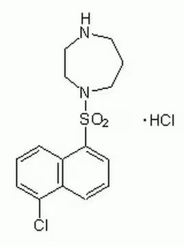 1-(5-Chloronaphthalene-1-sulfonyl)-1H-hexahydro-1,4-diazepine hydrochloride structure, CAS 105637-50-1