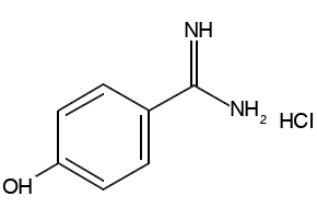 4-Hydroxybenzamidine hydrochloride structure, CAS 38148-63-9
