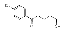 4'-Hydroxycaprophenone structure, CAS 2589-72-2