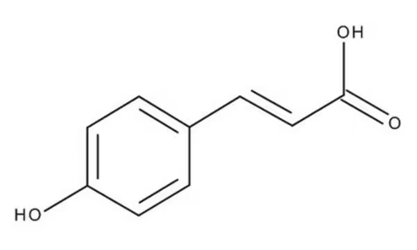 4-Hydroxycinamic acid structure, CAS 7400-08-0