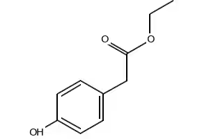 4-Hydroxyphenylacetic acid ethyl ester structure, CAS 17138-28-2