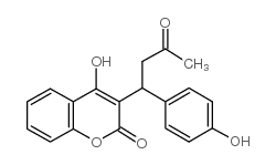 4-Hydroxywarfarin structure, CAS 24579-14-4