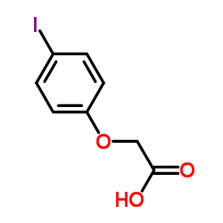 4-Iodophenoxyacetic acid structure, CAS 1878-94-0