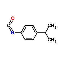 4-Isopropylphenyl isocyanate structure, CAS 31027-31-3