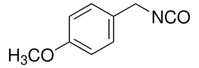 4-Methoxybenzyl isocyanate structure, CAS 56651-60-6