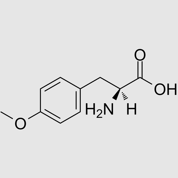 4-Methoxy-L-phenylalanine structure, CAS 6230-11-1