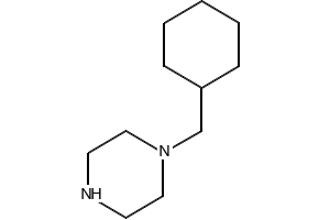 1-(Cyclohexylmethyl)piperazine structure, CAS 57184-23-3