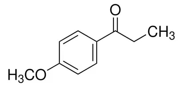 4-Methoxypropiophenone structure, CAS 121-97-1