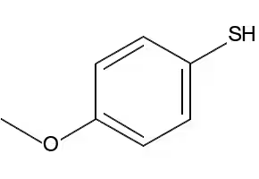 4-Methoxythiophenol structure, CAS 696-63-9
