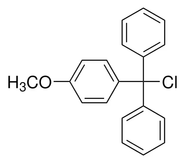 4-Methoxytrityl chloride structure, CAS 14470-28-1