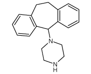 1-(Dibenzosuberyl)piperazine structure, CAS 69159-50-8