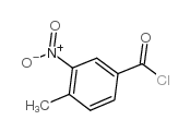 4-Methyl-3-nitrobenzoyl chloride structure, CAS 10397-30-5