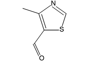 4-Methyl-5-thiazolecarboxaldehyde structure, CAS 82294-70-0