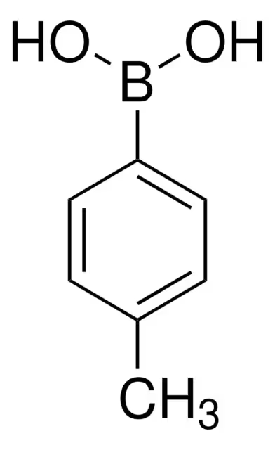 4-Methylphenylboronic acid structure, CAS 5720-05-8