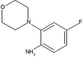 4-Morpholinoaniline structure, CAS 2524-67-6