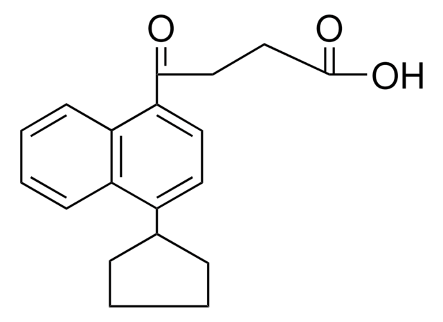 4-Naphthalen-1-yl-4-oxo-butyric acid structure, CAS 4653-13-8