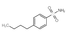 4-N-Butylbenzenesulphonamide structure, CAS 1135-00-8