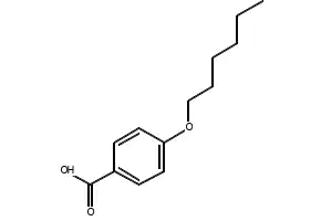 4-n-Hexyloxybenzoic acid structure, CAS 1142-39-8
