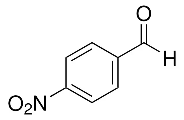 4-Nitrobenzaldehyde structure, CAS 555-16-8